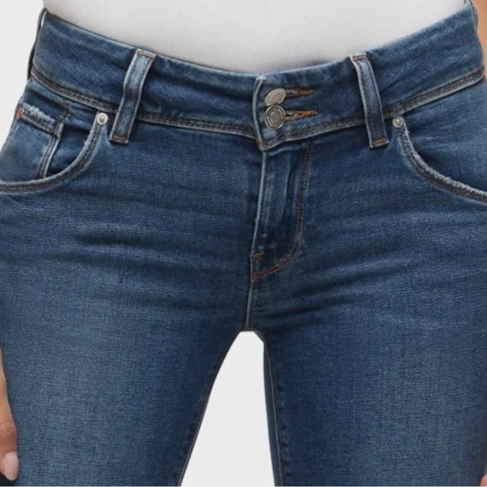 Hudson Jeans High Rise Dark Blue Denim
